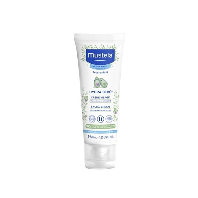MUSTELA HYDRA BABY CREMA VISO 40 ML 2020 MUSTELA HYDRA BABY CREMA VISO 40 ML 2020