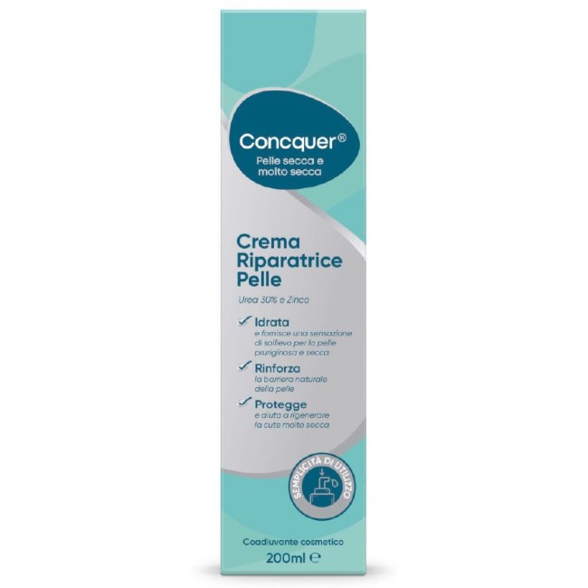 CONCQUER CREMA RIPARATRICE PELLE 200 ML CONCQUER CREMA RIPARATRICE PELLE 200 ML