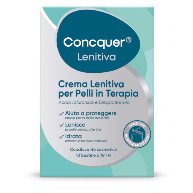CONCQUER CREMA LENITIVA 10 BUSTINE DA 7 ML CONCQUER CREMA LENITIVA 10 BUSTINE DA 7 ML