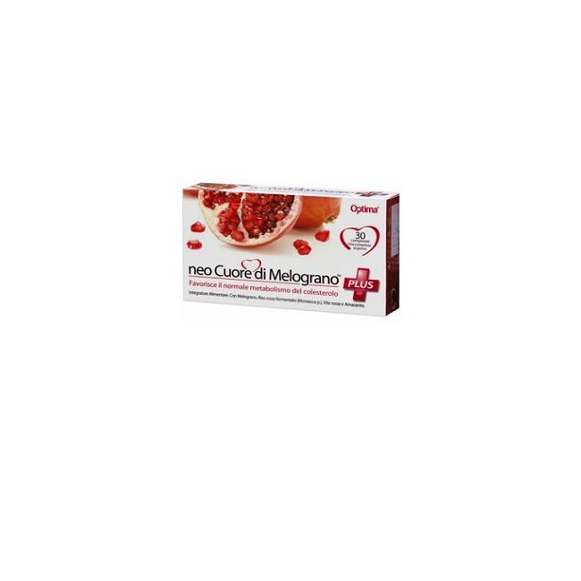 CUORE DI MELOGRANO NEOCUORE DI MELOGRANO PLUS 30 COMPRESSE 816 MG CUORE DI MELOGRANO NEOCUORE DI MELOGRANO PLUS 30 COMPRESSE 816 MG