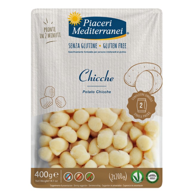 PIACERI MEDITERRANEI CHICCHE 400 G PIACERI MEDITERRANEI CHICCHE 400 G