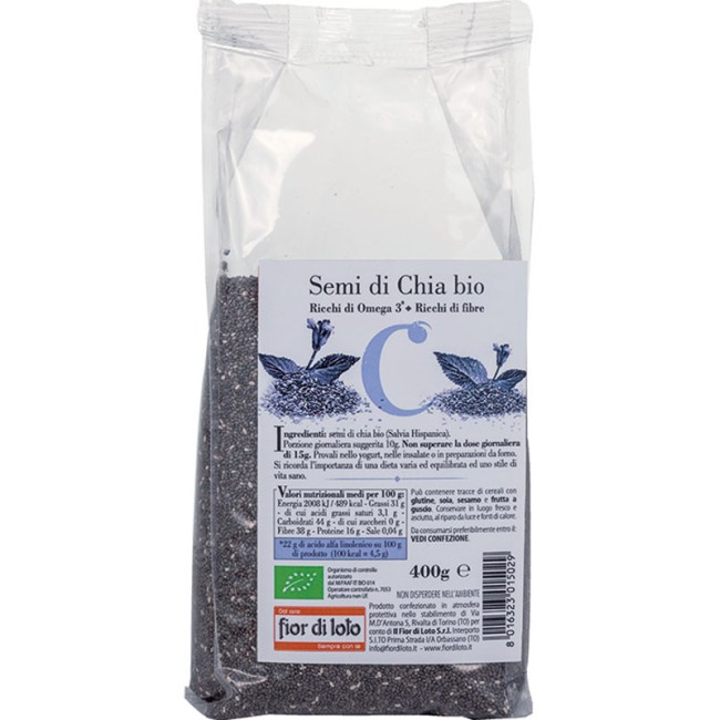 Semi Di Chia Bio 400 G Semi Di Chia Bio 400 G