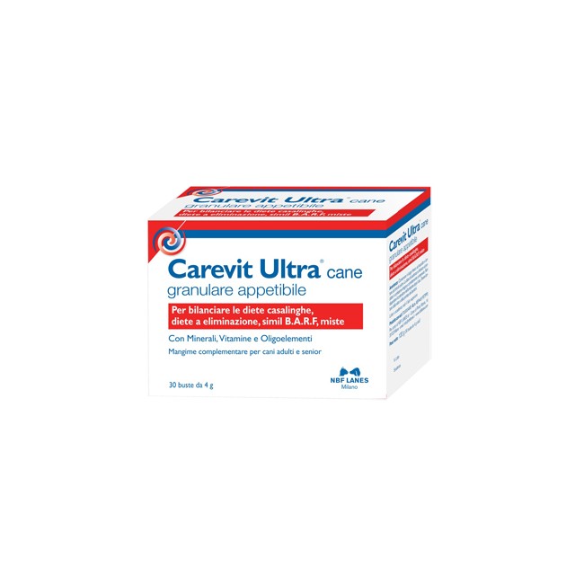 CAREVIT ULTRA CANE 30 BUSTE DA 4 G CAREVIT ULTRA CANE 30 BUSTE DA 4 G