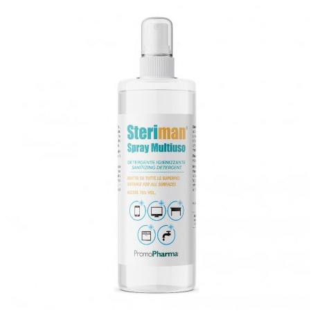 STERIMAN SPRAY MULTIUSO SUPERFICI 500 ML STERIMAN SPRAY MULTIUSO SUPERFICI 500 ML