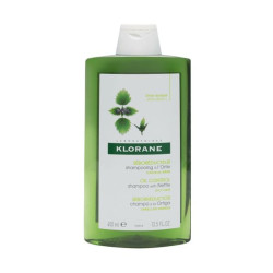 Flacone da 400 ml di Klorane Shampoo all'Ortica Purificante