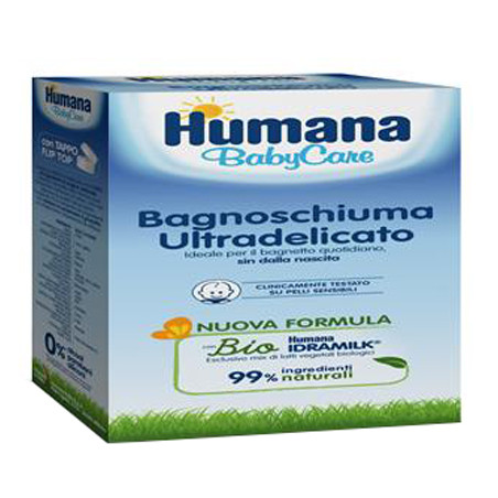 HUMANA BABY CARE BAGNOSCHIUMA 200 ML HUMANA BABY CARE BAGNOSCHIUMA 200 ML