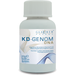 Glauber Pharma Kd-genom+ Dna 60 Compresse