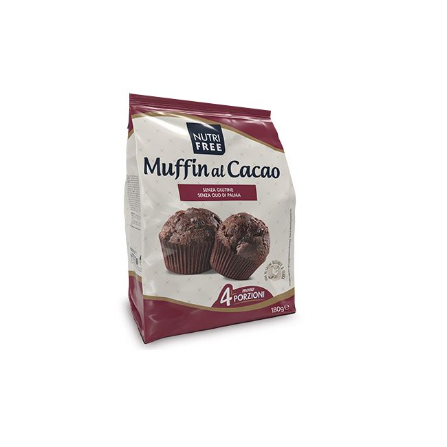 NUTRIFREE MUFFIN AL CACAO 4 X 45 G NUTRIFREE MUFFIN AL CACAO 4 X 45 G