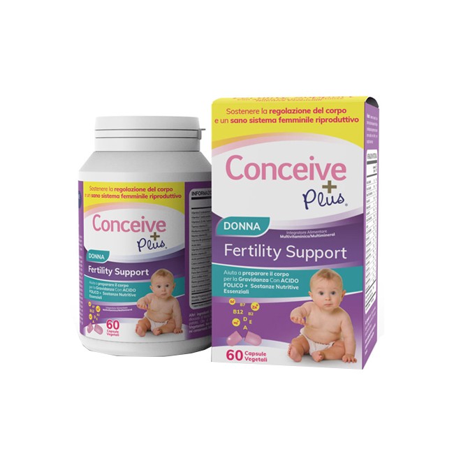 CONCEIVE PLUS SUPPORTO FERTILITA' FEMMINILE 60 CAPSULE CONCEIVE PLUS SUPPORTO FERTILITA' FEMMINILE 60 CAPSULE