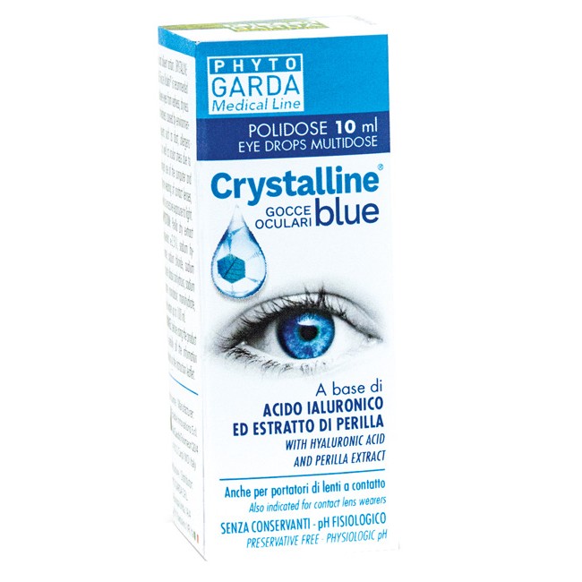 CRYSTALLINE BLUE GOCCE POLIDOSE 10 ML CRYSTALLINE BLUE GOCCE POLIDOSE 10 ML