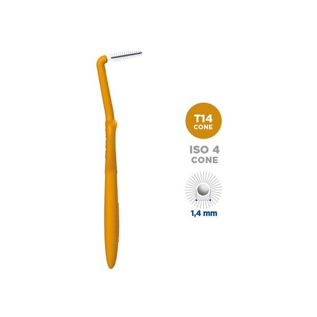 CURASEPT PROXI ANGLE T14 CONE OCRA/DARK GOLD CURASEPT PROXI ANGLE T14 CONE OCRA/DARK GOLD