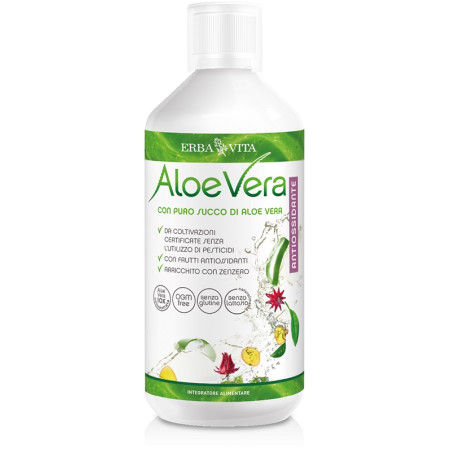 ALOE VERA PURO SUCCO ANTIOSSIDANTE 1 LITRO