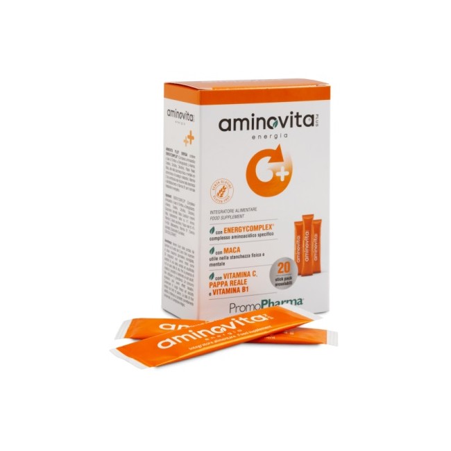 AMINOVITA PLUS ENERGIA 20 STICK PACK X 2 G AMINOVITA PLUS ENERGIA 20 STICK PACK X 2 G