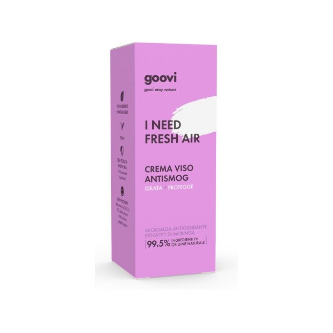 Goovi I Need Fresh Air crema viso antismog 50 ml Goovi I Need Fresh Air crema viso antismog 50 ml