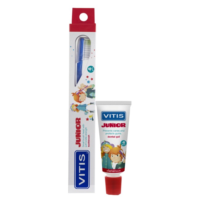 VITIS JUNIOR SPAZZOLINO + GEL 15 ML VITIS JUNIOR SPAZZOLINO + GEL 15 ML