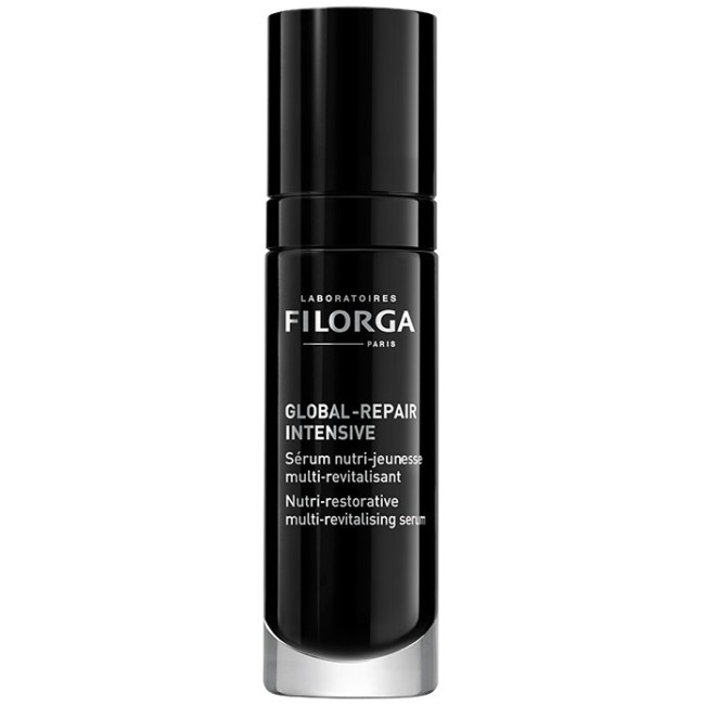 Flacone da 30 ml di Filorga Global Repair Intensive Siero Antiage Nutriente.