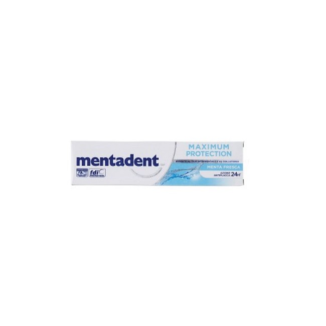 MENTADENT MAXIMUM PROTECTION MENTA FRESCA DENTIFRICIO 75 ML MENTADENT MAXIMUM PROTECTION MENTA FRESCA DENTIFRICIO 75 ML