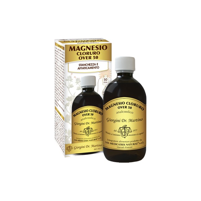 MAGNESIO CLORURO OVER 50 500 ML LIQUIDO ANALCOLICO MAGNESIO CLORURO OVER 50 500 ML LIQUIDO ANALCOLICO
