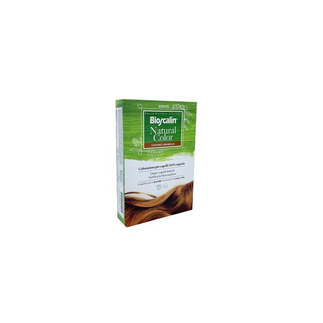 BIOSCALIN NATURAL COLOR CASTANO CARAMELLO 70 G BIOSCALIN NATURAL COLOR CASTANO CARAMELLO 70 G