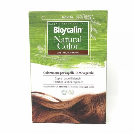BIOSCALIN NATURAL COLOR CASTANO AMBRATO 70 G BIOSCALIN NATURAL COLOR CASTANO AMBRATO 70 G