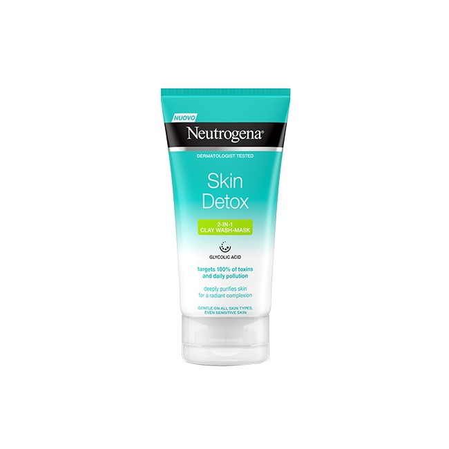 NEUTROGENA DETOX MASK PURIFICANTE ARGILLA 150 ML NEUTROGENA DETOX MASK PURIFICANTE ARGILLA 150 ML