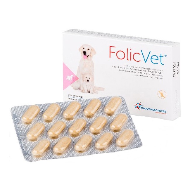 FOLICVET 15 COMPRESSE FOLICVET 15 COMPRESSE