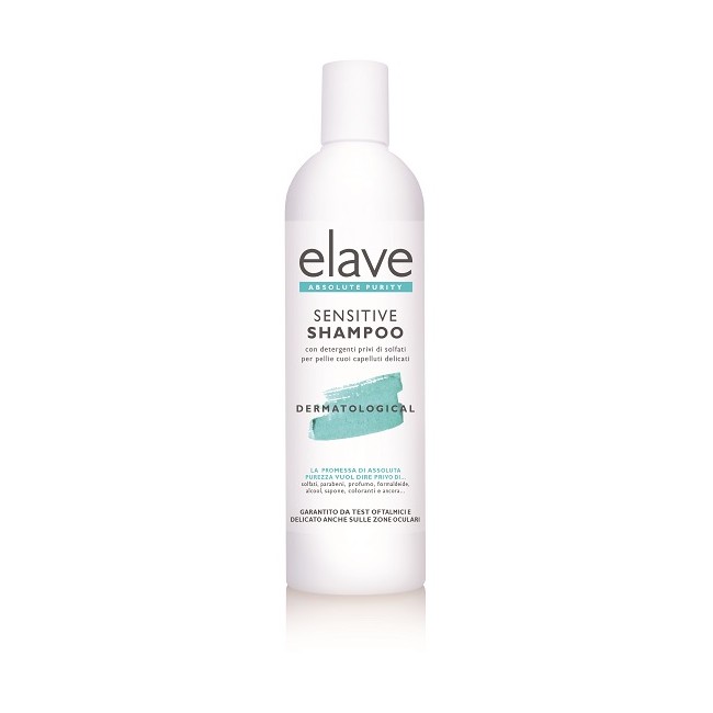 ELAVE DERM SHAMPOO PRIVO DI SOLFATI ADATTO A TUTTI I TIPI DI CAPELLI 250 ML ELAVE DERM SHAMPOO PRIVO DI SOLFATI ADATTO A TUTTI I TIPI DI CAPELLI 250 ML