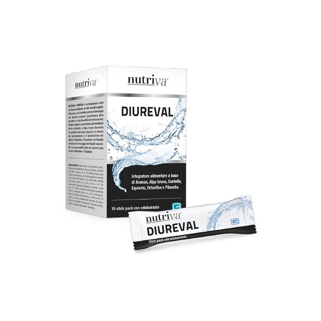 NUTRIVA DIUREVAL 15 STICK PACK DA 10 ML NUTRIVA DIUREVAL 15 STICK PACK DA 10 ML