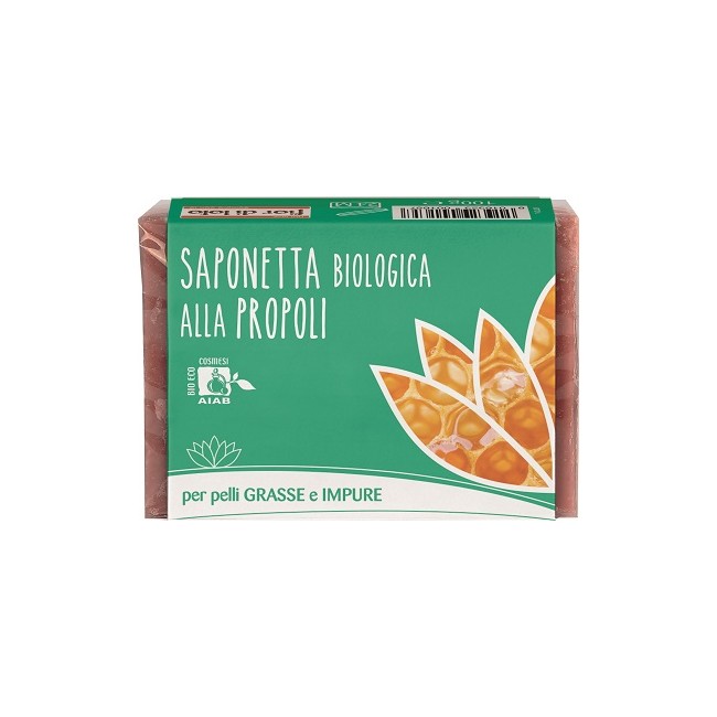 Fior Di Loto Saponetta Ai Propoli 100 G