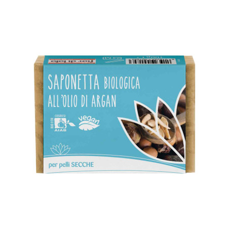 Fior Di Loto Saponetta All\'olio Di Argan 100 G