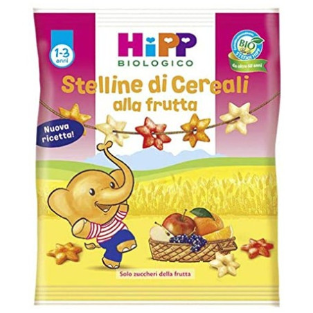 Hipp Bio Stelline Di Cereali Alla Frutta 30 G Hipp Bio Stelline Di Cereali Alla Frutta 30 G