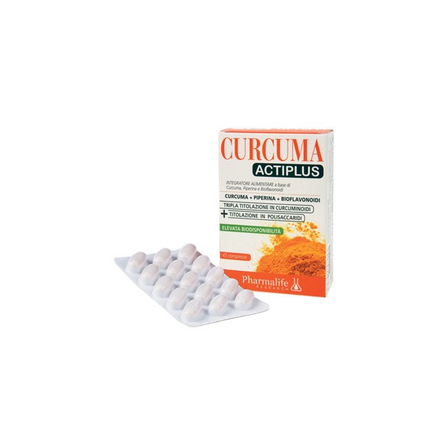 CURCUMA ACTIPLUS 45 COMPRESSE CURCUMA ACTIPLUS 45 COMPRESSE