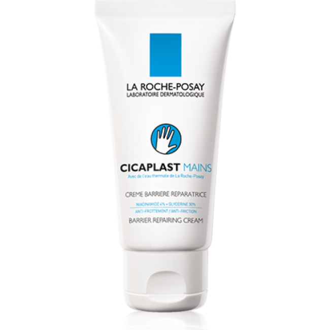 Tubo da 50 Ml di La Roche Posay Cicaplast Mains crema idratante per le mani. Tubo da 50 Ml di La Roche Posay Cicaplast Mains crema idratante per le mani.