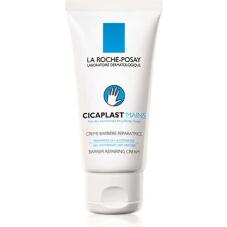 Tubo da 50 Ml di La Roche Posay Cicaplast Mains crema idratante per le mani.