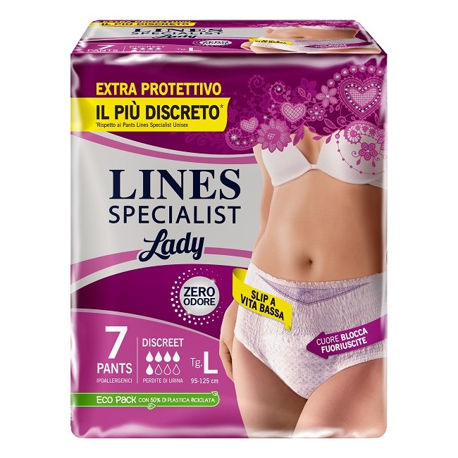 LINES SPECIALIST PANTS DISCREET L FARMA 7 PEZZI LINES SPECIALIST PANTS DISCREET L FARMA 7 PEZZI