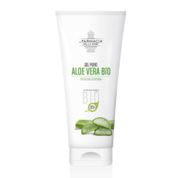 Tubo da 150 ml di Fde Gel Puro Aloe Vera per sollievo da eritemi e punture d'insetto.