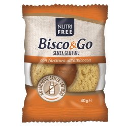 Nutrifree Bisco&go Con Farcitura All\'albicocca 40 G
