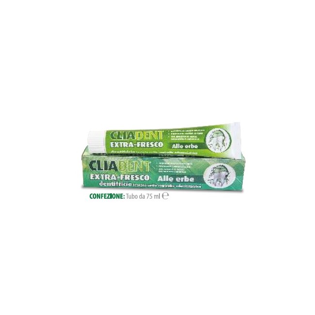 Cliadent Dentifricio Alito Fresco Alle Erbe 75 Ml Cliadent Dentifricio Alito Fresco Alle Erbe 75 Ml
