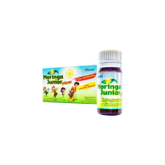 MORINGA JUNIOR PLUS 10 FLACONCINI DA 10 ML MORINGA JUNIOR PLUS 10 FLACONCINI DA 10 ML