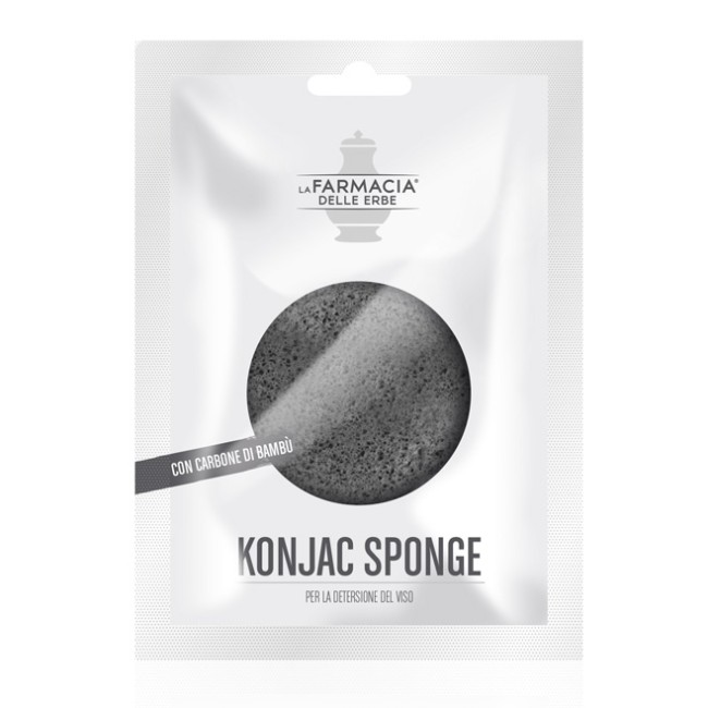 FDE KONJAC SPONGE CARBONE BAMBU' 1 PEZZO FDE KONJAC SPONGE CARBONE BAMBU' 1 PEZZO
