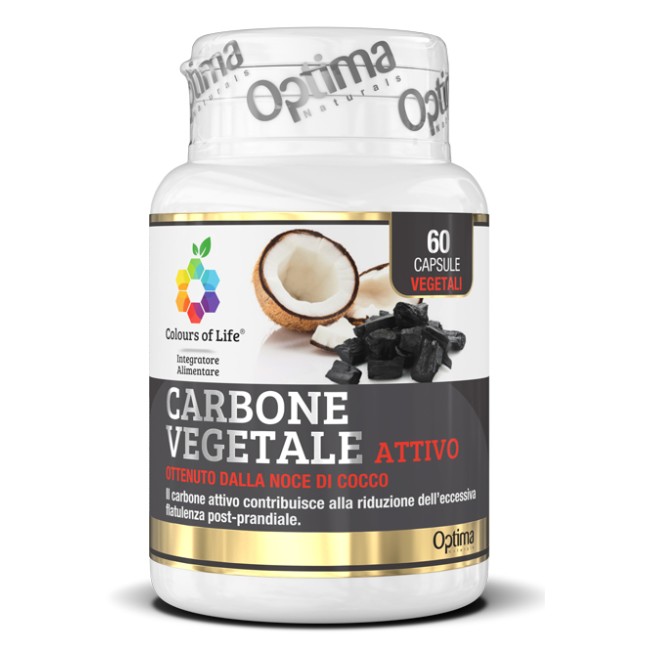 COLOURS OF LIFE CARBONE VEGETALE ATTIVO 60 CAPSULE VEGETALI 430 MG COLOURS OF LIFE CARBONE VEGETALE ATTIVO 60 CAPSULE VEGETALI 430 MG