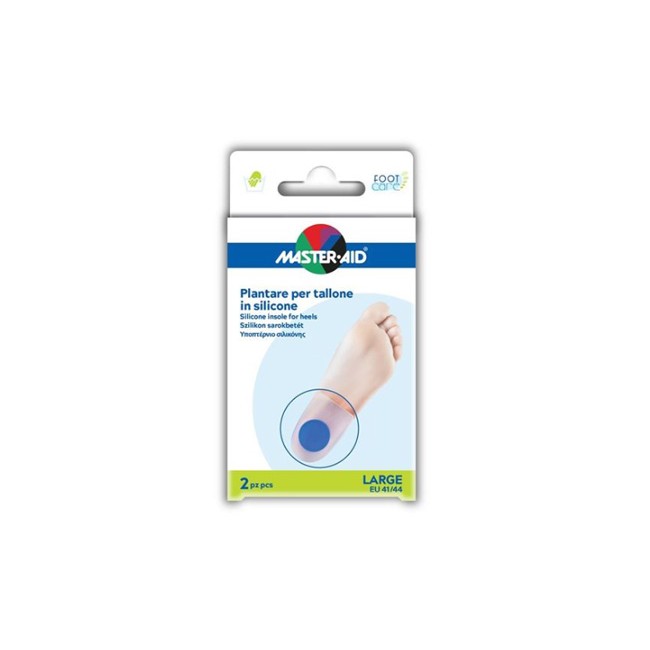 TALLONIERA MASTER-AID IN DUE TIPOLOGIE DI SILICONE L 2 PEZZI TALLONIERA MASTER-AID IN DUE TIPOLOGIE DI SILICONE L 2 PEZZI