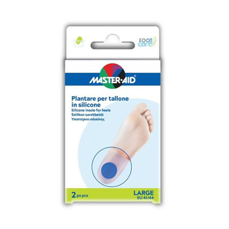TALLONIERA MASTER-AID IN DUE TIPOLOGIE DI SILICONE L 2 PEZZI TALLONIERA MASTER-AID IN DUE TIPOLOGIE DI SILICONE L 2 PEZZI