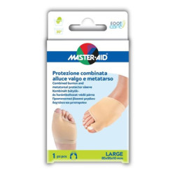 PROTEZIONE MASTER-AID PER ALLUCE VALGO E METATARSO L 1 PEZZO