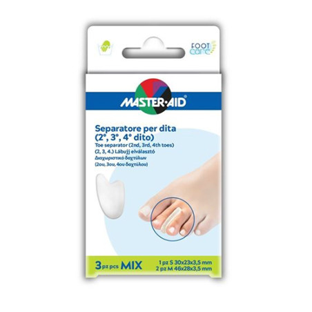 SEPARATORE DITA MASTER-AID 1 S + 2 M 3 PEZZI