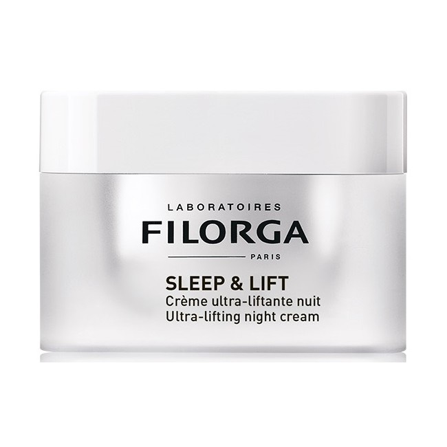 Vasetto da 50 ml di Filorga Sleep & Lift Crema Antietà Notte Ad Azione Liftante.