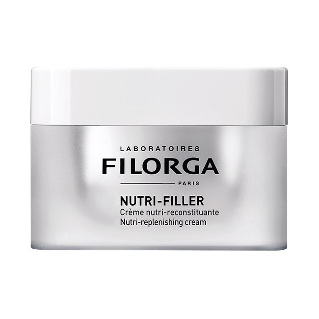 Vasetto da 50 ml di Filorga Nutri Filler Crema Nutriente Ricostituente Rimpolpante. Vasetto da 50 ml di Filorga Nutri Filler Crema Nutriente Ricostituente Rimpolpante.
