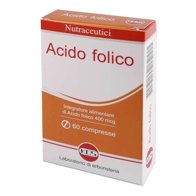 ACIDO FOLICO 400MCG 60 COMPRESSE ACIDO FOLICO 400MCG 60 COMPRESSE