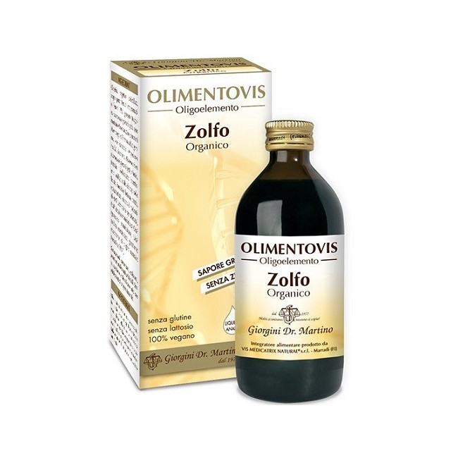 ZOLFO ORGANICO OLIMENTOVIS 200 ML ZOLFO ORGANICO OLIMENTOVIS 200 ML
