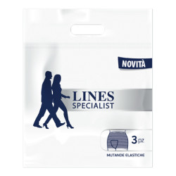 Lines Specialist Mutanda Elastica S 3 Pezzi